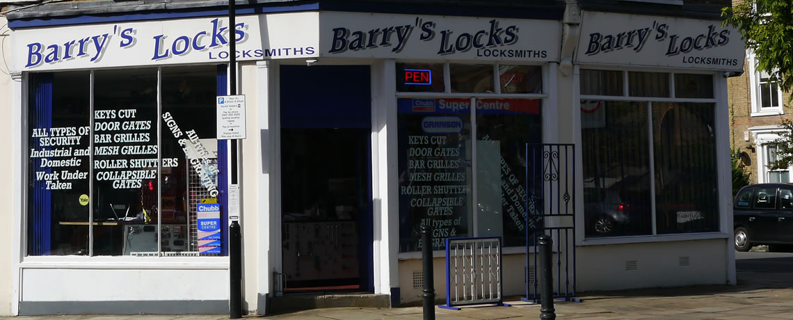 Barry’s Locks Shop